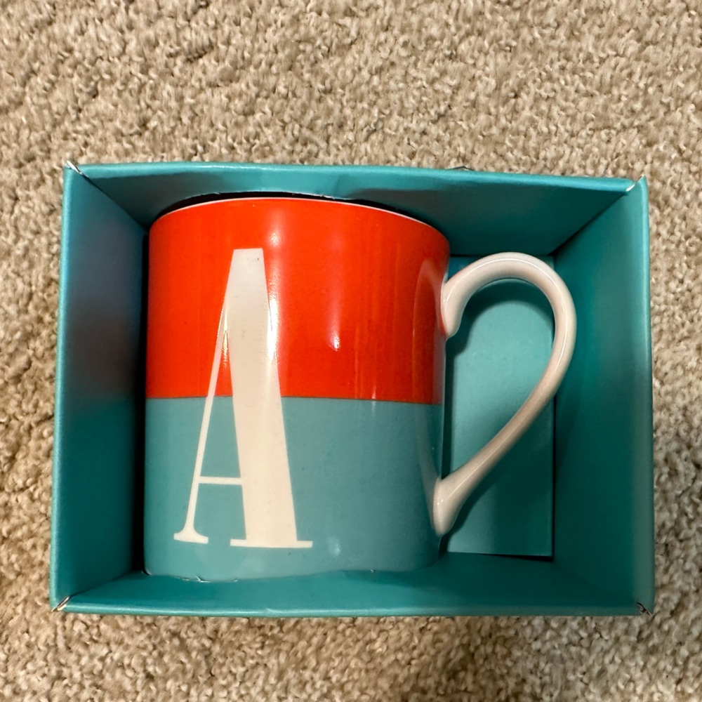 Kate Spade Initial Mug